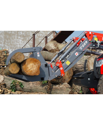 Захват для бревен усиленный